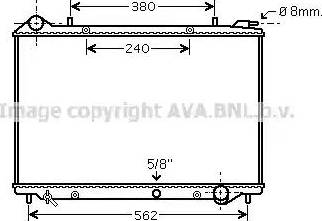 Ava Quality Cooling OL 2441 - Radiators, Motora dzesēšanas sistēma autodraugiem.lv