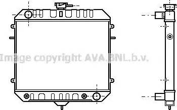 Ava Quality Cooling OL 2076 - Radiators, Motora dzesēšanas sistēma autodraugiem.lv