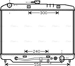 Ava Quality Cooling OL 2180 - Radiators, Motora dzesēšanas sistēma autodraugiem.lv