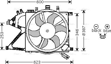Ava Quality Cooling OL 7506 - Ventilators, Motora dzesēšanas sistēma autodraugiem.lv