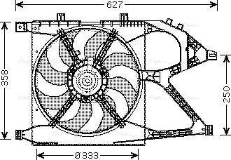 Ava Quality Cooling OL 7519 - Ventilators, Motora dzesēšanas sistēma autodraugiem.lv