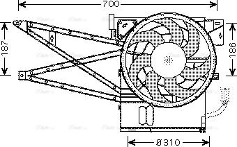 Ava Quality Cooling OL 7515 - Ventilators, Motora dzesēšanas sistēma autodraugiem.lv