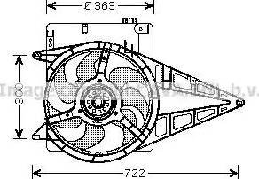 Ava Quality Cooling OL 7511 - Ventilators, Motora dzesēšanas sistēma autodraugiem.lv