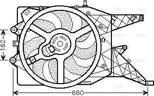 Ava Quality Cooling OL 7513 - Ventilators, Motora dzesēšanas sistēma autodraugiem.lv