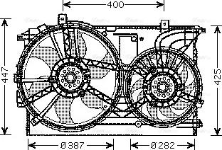Ava Quality Cooling OL 7533 - Ventilators, Motora dzesēšanas sistēma autodraugiem.lv