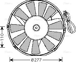 Ava Quality Cooling OL 7523 - Ventilators, Motora dzesēšanas sistēma autodraugiem.lv