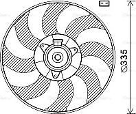 Ava Quality Cooling OL7602 - Ventilators, Motora dzesēšanas sistēma autodraugiem.lv