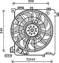Ava Quality Cooling OL7635 - Ventilators, Motora dzesēšanas sistēma autodraugiem.lv