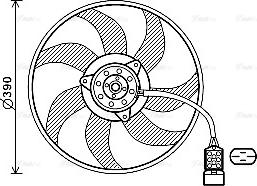Ava Quality Cooling OL7671 - Ventilators, Motora dzesēšanas sistēma autodraugiem.lv
