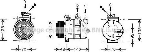 Ava Quality Cooling OL K356 - Kompresors, Gaisa kond. sistēma autodraugiem.lv