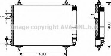 Ava Quality Cooling PE 5286 - Kondensators, Gaisa kond. sistēma autodraugiem.lv