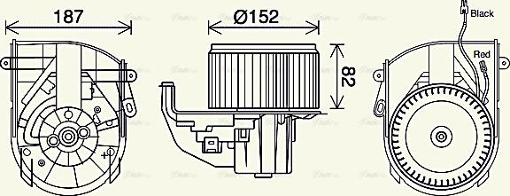 Ava Quality Cooling PE8414 - Salona ventilators autodraugiem.lv