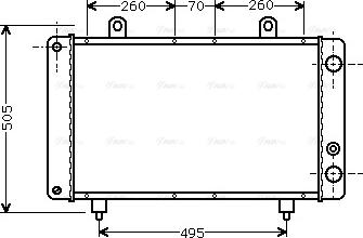 Ava Quality Cooling PE 2032 - Radiators, Motora dzesēšanas sistēma autodraugiem.lv