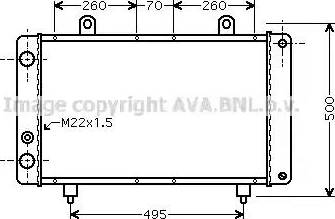 Ava Quality Cooling PE 2319 - Radiators, Motora dzesēšanas sistēma autodraugiem.lv