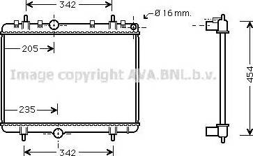 Ava Quality Cooling PE 2330 - Radiators, Motora dzesēšanas sistēma autodraugiem.lv