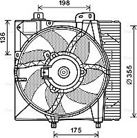 Ava Quality Cooling PE7550 - Ventilators, Motora dzesēšanas sistēma autodraugiem.lv