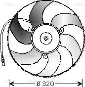 Ava Quality Cooling PE 7513 - Ventilators, Motora dzesēšanas sistēma autodraugiem.lv