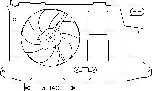 Ava Quality Cooling PE 7532 - Ventilators, Motora dzesēšanas sistēma autodraugiem.lv