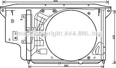 Ava Quality Cooling PE 7521 - Ventilatora apvalks autodraugiem.lv