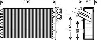 Ava Quality Cooling PEA6226 - Siltummainis, Salona apsilde autodraugiem.lv