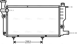 Ava Quality Cooling PEA2095 - Radiators, Motora dzesēšanas sistēma autodraugiem.lv