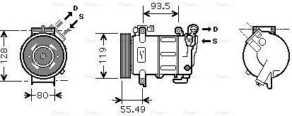 Ava Quality Cooling PEAK316 - Kompresors, Gaisa kond. sistēma autodraugiem.lv