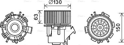 Ava Quality Cooling RT8599 - Salona ventilators autodraugiem.lv