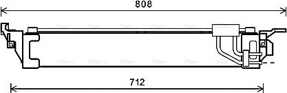 Ava Quality Cooling RT3568 - Eļļas radiators, Automātiskā pārnesumkārba autodraugiem.lv