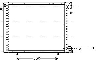 Ava Quality Cooling RT 2045 - Radiators, Motora dzesēšanas sistēma autodraugiem.lv