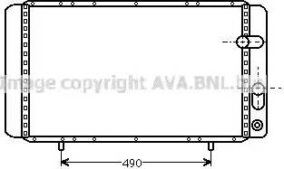 Ava Quality Cooling RT 2084 - Radiators, Motora dzesēšanas sistēma autodraugiem.lv