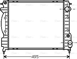 Ava Quality Cooling RT 2130 - Radiators, Motora dzesēšanas sistēma autodraugiem.lv