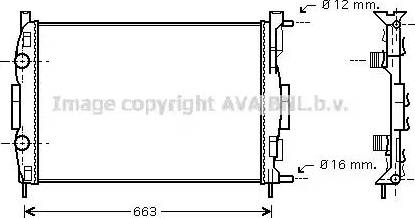 Ava Quality Cooling RT 2308 - Radiators, Motora dzesēšanas sistēma autodraugiem.lv