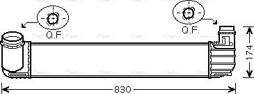 Ava Quality Cooling RTA4411 - Starpdzesētājs autodraugiem.lv