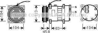 Ava Quality Cooling RT K435 - Kompresors, Gaisa kond. sistēma autodraugiem.lv