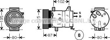 Ava Quality Cooling RT K311 - Kompresors, Gaisa kond. sistēma autodraugiem.lv