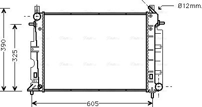 Ava Quality Cooling SB 2025 - Radiators, Motora dzesēšanas sistēma autodraugiem.lv