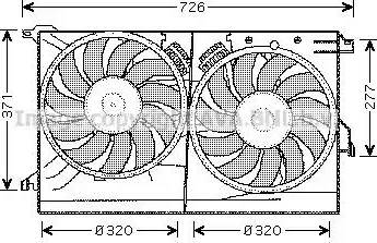 Ava Quality Cooling SB 7502 - Ventilators, Motora dzesēšanas sistēma autodraugiem.lv