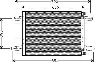 Ava Quality Cooling SC 5007 - Kondensators, Gaisa kond. sistēma autodraugiem.lv