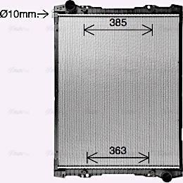 Ava Quality Cooling SC2063 - Radiators, Motora dzesēšanas sistēma autodraugiem.lv