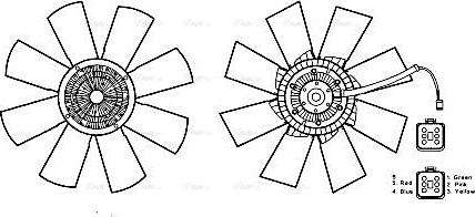 Ava Quality Cooling SCF042 - Ventilators, Motora dzesēšanas sistēma autodraugiem.lv