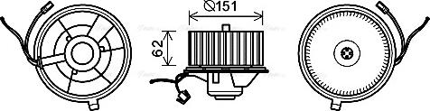 Ava Quality Cooling ST8505 - Salona ventilators autodraugiem.lv