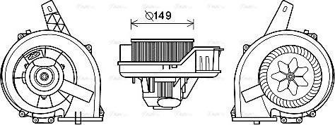 Ava Quality Cooling ST8044 - Salona ventilators autodraugiem.lv