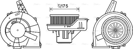 Ava Quality Cooling ST8045 - Salona ventilators autodraugiem.lv