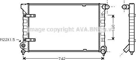 Ava Quality Cooling ST 2020 - Radiators, Motora dzesēšanas sistēma autodraugiem.lv