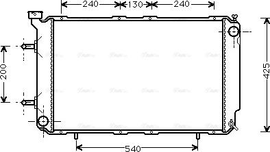 Ava Quality Cooling SU 2032 - Radiators, Motora dzesēšanas sistēma autodraugiem.lv