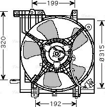 Ava Quality Cooling SU 7502 - Ventilators, Motora dzesēšanas sistēma autodraugiem.lv