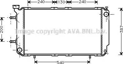 Ava Quality Cooling SUA2035 - Radiators, Motora dzesēšanas sistēma autodraugiem.lv