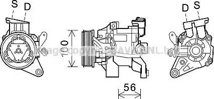 Ava Quality Cooling SUK096 - Kompresors, Gaisa kond. sistēma autodraugiem.lv