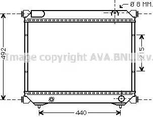 Ava Quality Cooling SZ 2065 - Radiators, Motora dzesēšanas sistēma autodraugiem.lv