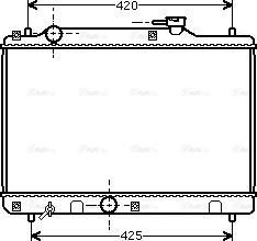 Ava Quality Cooling SZ 2034 - Radiators, Motora dzesēšanas sistēma autodraugiem.lv